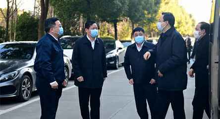 省委常委、苏州市委书记蓝绍敏来到星空app官方官网-星空(中国)调研